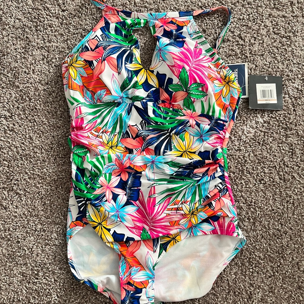 One piece bathing suit